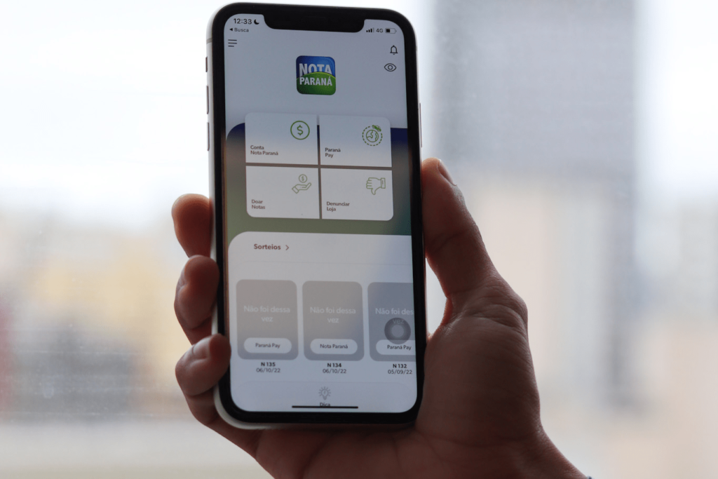 Bilhetes eletrônicos do sorteio de novembro do Nota Paraná já estão disponíveis para consulta