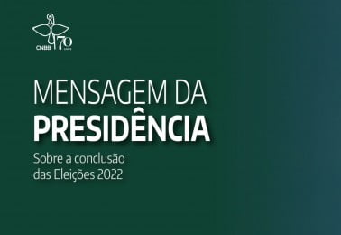 Mensagem da Presidência da CNBB sobre a conclusão do processo eleitoral 2022