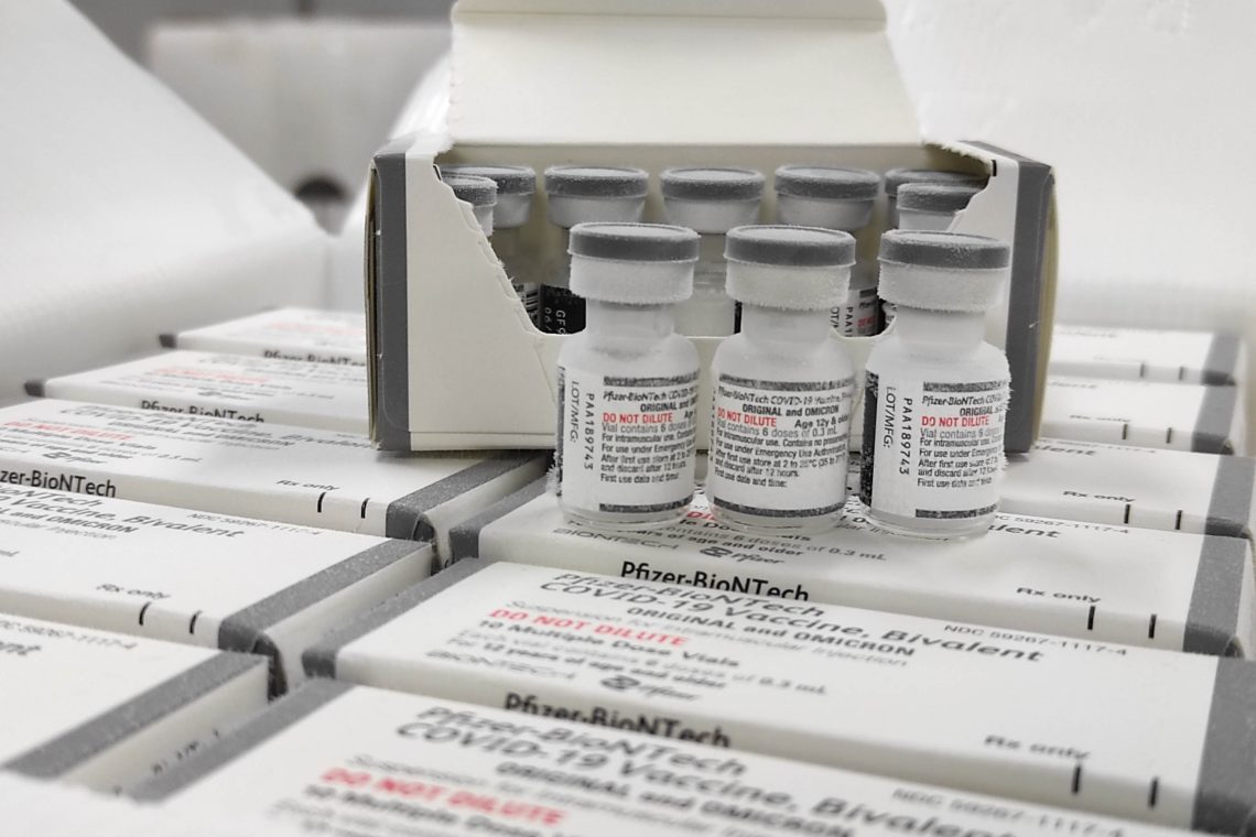 Saúde distribui vacina bivalente contra a Covid-19 para início da campanha 2023
Foto: Danilo Avanci/SESA