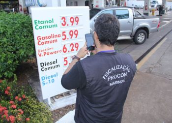 Procon atualiza pesquisa de preços dos combustíveis - foto - ANDYE IORE - Procon