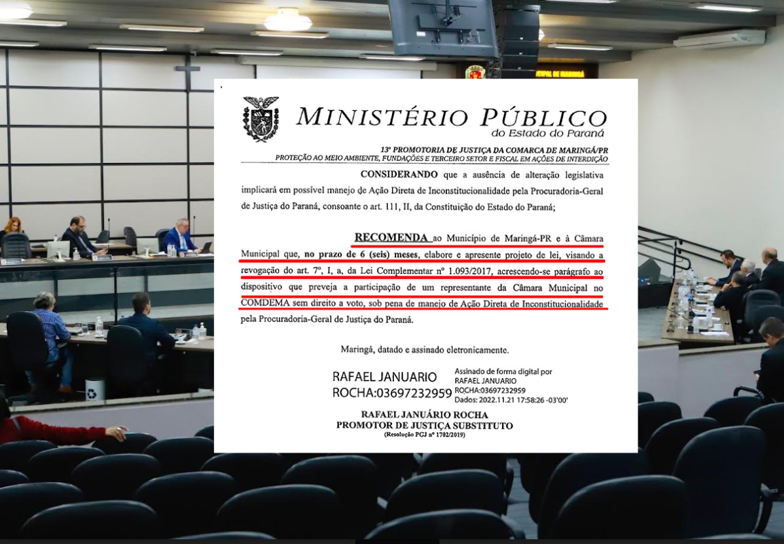 foto - MARQUINHOS OLIVEIRA - CMM - Print Recomendação MP