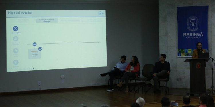 Estudo da Fipe foi apresentado na tarde desta quarta 21 no auditório Hélio Moreira - foto - FÁBIO REINA - PMM