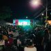 Em 18 de abril quase 1000 pessoas assistiram em Carlópolis as duas sessões de filmes gratuitos do PROJETO CINEMA NA PRAÇA. foto - Casa do Verbo