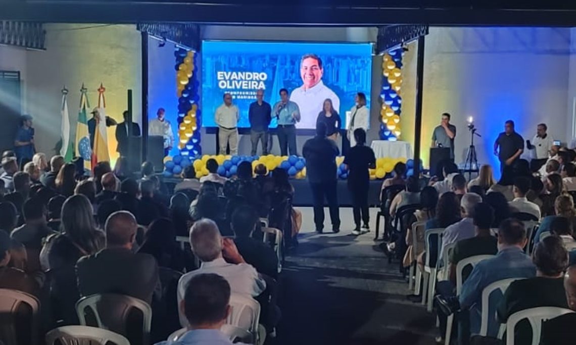 Com o lema "Compromisso com Maringá", as convenções conjuntas do PSDB, Avante e Cidadania ratificaram o nome do empresário Evandro Oliveira como candidato a prefeito nas eleições de 2024