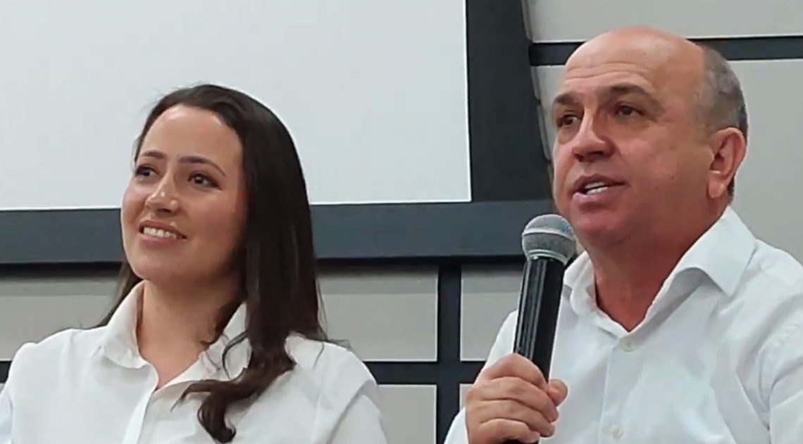 Humberto Henrique e Brenda Silveira são confirmados com candidatos a prefeito e vice pela coligação "Para cuidar bem de Maringá"