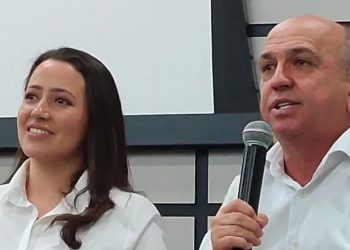 Humberto Henrique e Brenda Silveira são confirmados com candidatos a prefeito e vice pela coligação "Para cuidar bem de Maringá"