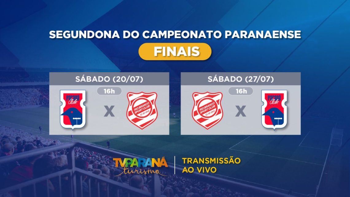 TV Paraná Turismo transmite final da 2ª Divisão do Paranaense entre Paraná e Rio Branco