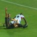 Iago Santana se lesionou em uma disputa de bola na ponta direita aos 37 minutos do primeiro-tempo. foto - reprodução youtube MFC TV