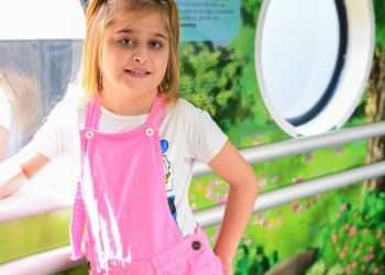 Eloa Terres, de 10 anos, teve a vida transformada por um sim. FOTO - Marieli Prestes/Hospital Pequeno Príncipe