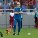 Dorival elogiou bastante a atuação do goleiro adversário, Romo
Creéditos: Rafael Ribeiro / CBF