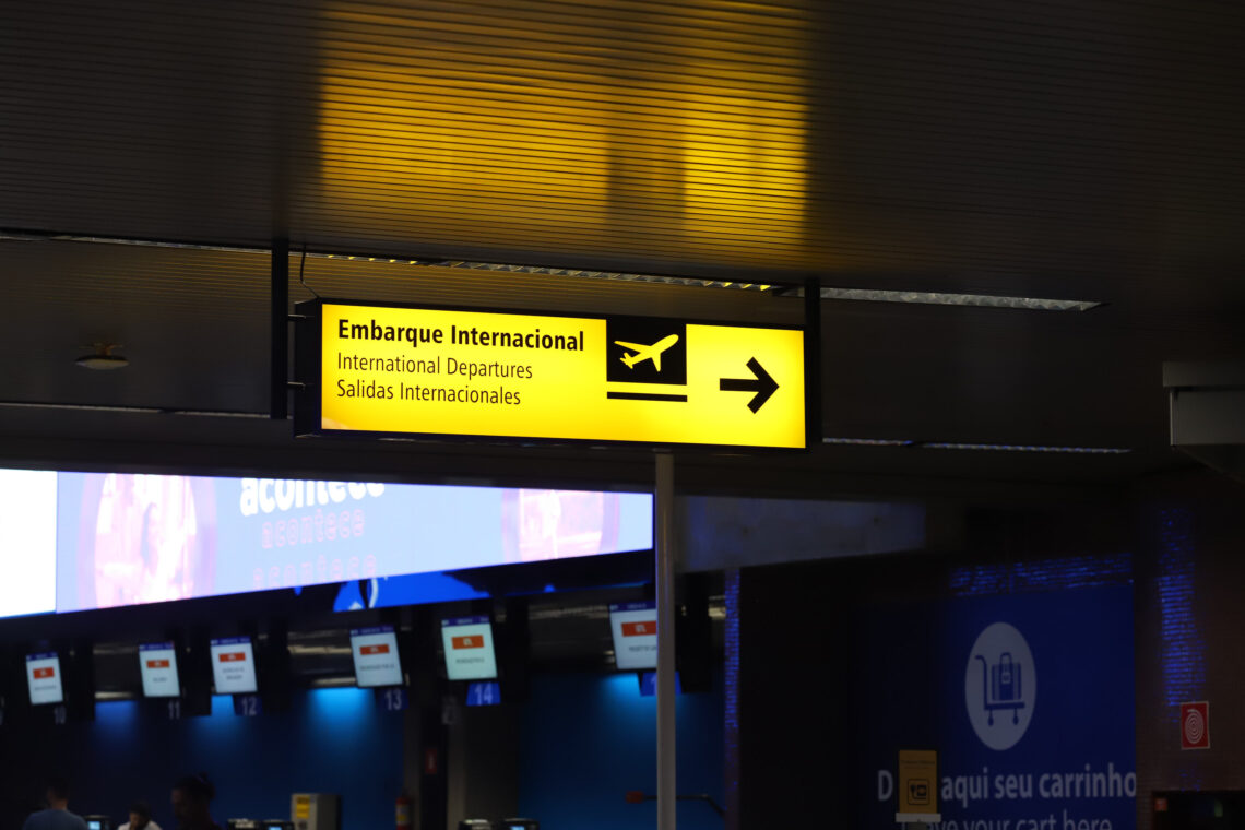 Movimentação no Aeroporto Internacional de Curitiba - Afonso Pena em São José dos Pinhais. Foto: Geraldo Bubniak/AEN