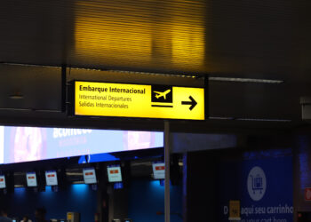 Movimentação no Aeroporto Internacional de Curitiba - Afonso Pena em São José dos Pinhais. Foto: Geraldo Bubniak/AEN