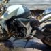 motociclista perde a direção se choca com carro que ia na mesma direção e morre. foto - PRF/PR