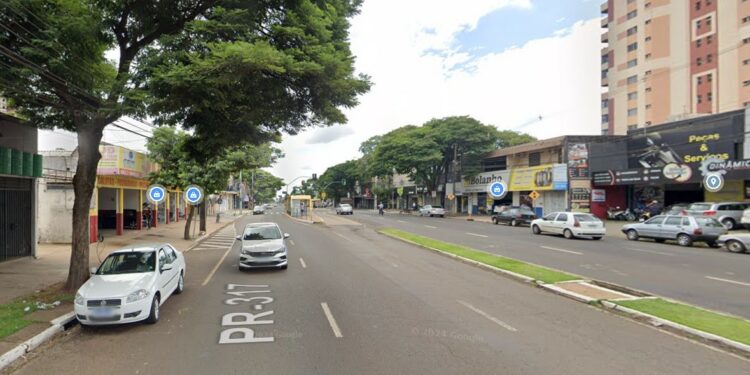 Acidente aconteceu na avenida Morangueira em frente ao números 113. foto - maps