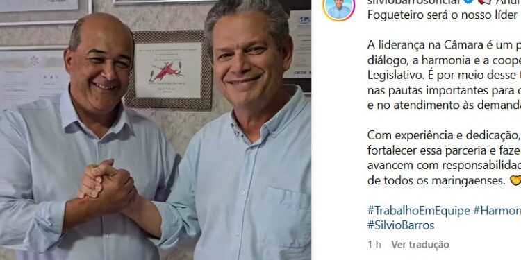 ODAIR FOGUETEIRO FOI CONFIRMADO PELO PREFEITO COM VÍDEO PUBLICADO NO INSTAGRAM