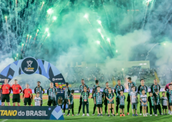 Na foto de arquivo de Fernando Teramatsu, a formação do MFC na edição passada do Copa do Brasil