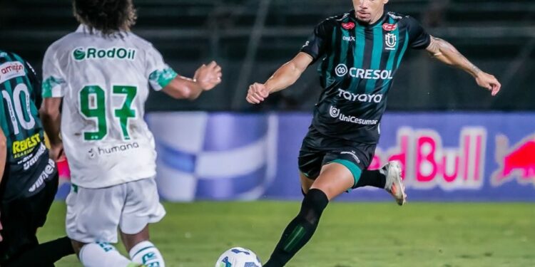 Cauã fez o gol do Dogão na vitória contra o Juventude pela primeira fase da Copa do Brasil. foto - FERNANDO TERAMATSU - MFC