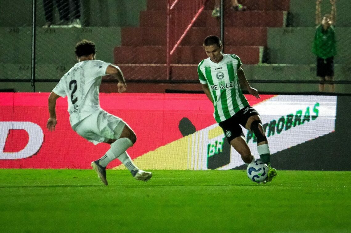 Coritiba e Ceilândia se enfrentaram pela Copa do Brasil 2025. Foto: Gabriel Thá/Coritiba.