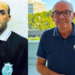 Na foto, o ex-árbitro paranaense Valdir Bicudo. À esquerda no tempo que atuava na FPF e à direita atualmente como assessor de comunicação do vice-governador Darci Piana